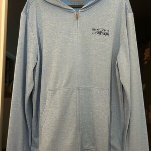 Weatherproof Light Blue Hoodie Jacket